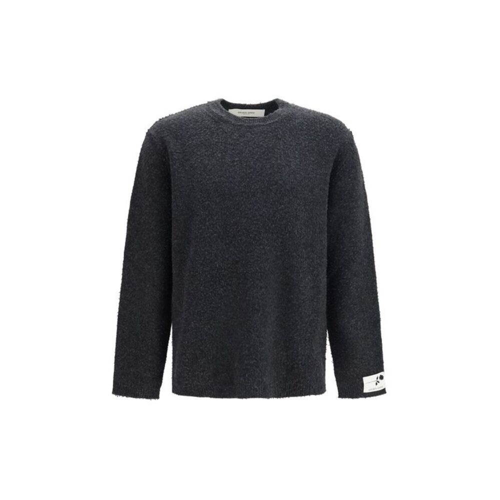 Golden Goose Gray Wool Oves Aries Men's Sweatshirt